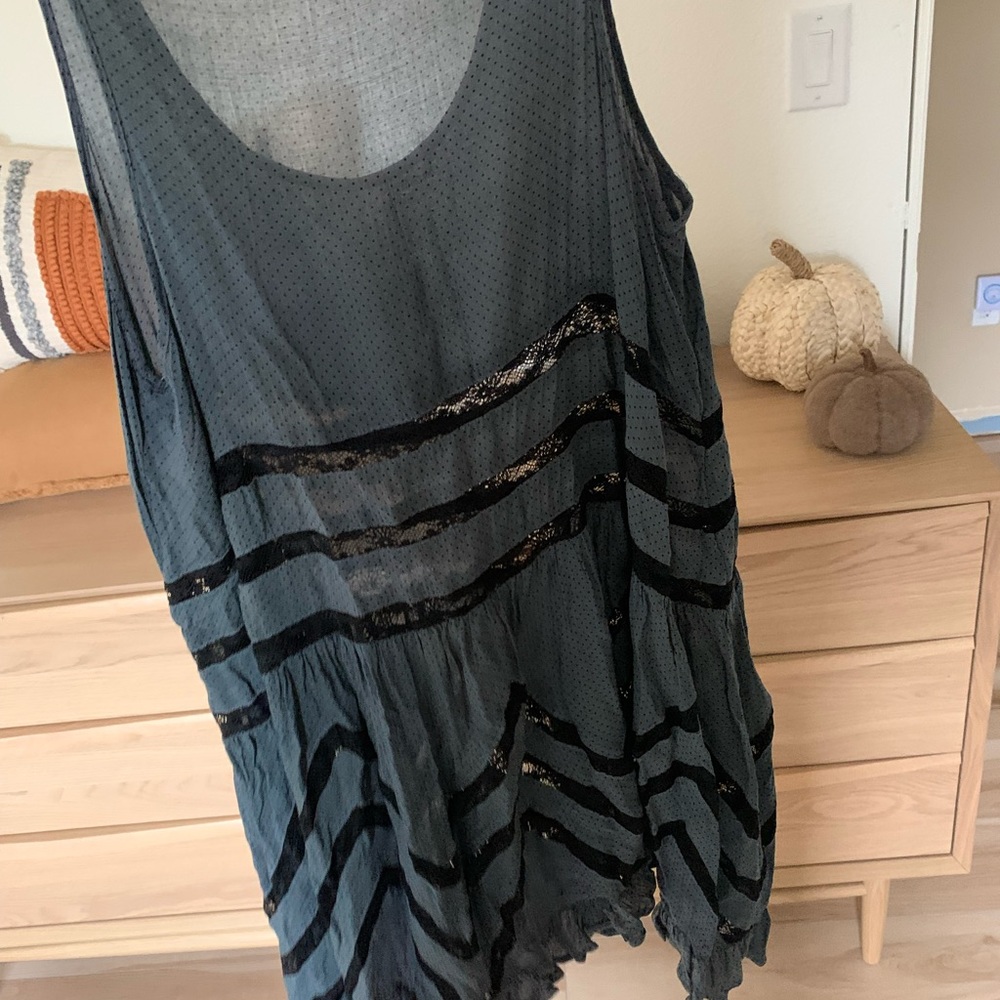 Free People Voile Trapeze Slip